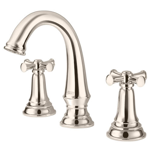 Main product image of Delancey 8" Widespread 2 Handle Bathroom Faucet 1.2 gpm w/ Cross Handles (Polished Nickel), 7052827.013