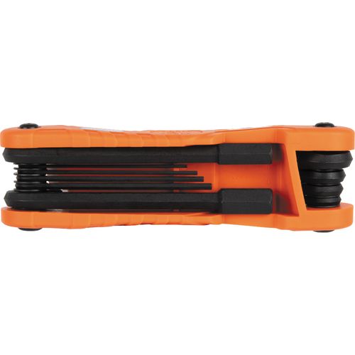 Main product image of 10-Key Pro Folding Hex Key Set, Metric