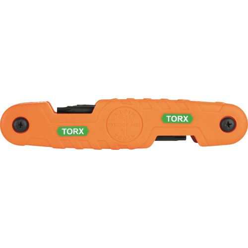 Main product image of 10-Key Pro Folding Hex Key Set, Torx