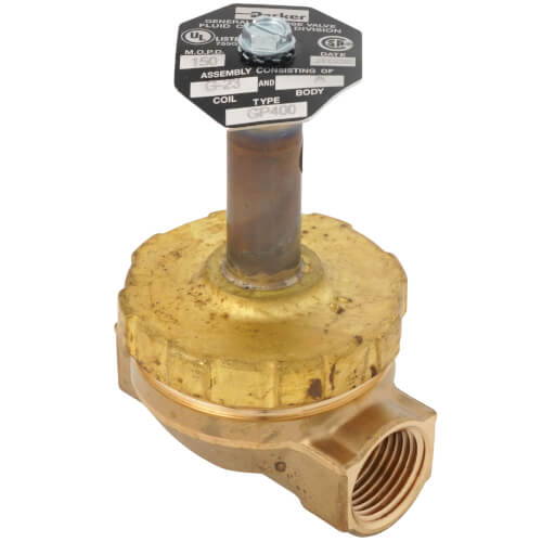 Main product image of 1/2" GP400 Normally Closed General Purpose Solenoid Valve (3.35 Cv)