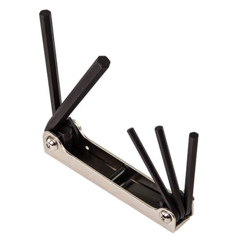 Main product image of 5 Piece Folding Hex Key Set (3/16" to 3/8")