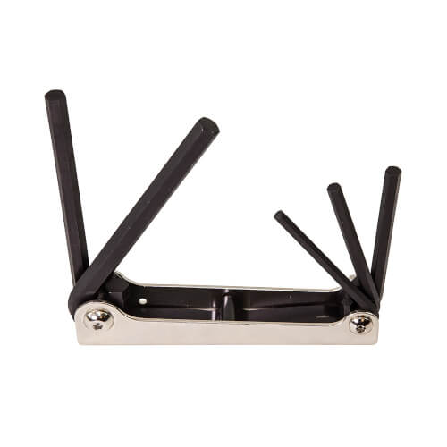 Main product image of 5 Piece Folding Hex Key Set (3/16" to 3/8")