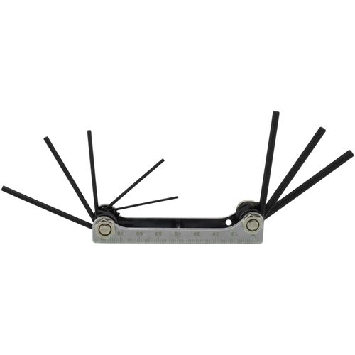 Main product image of 8 Piece Folding Hex Key Set (3/64" to 5/32")