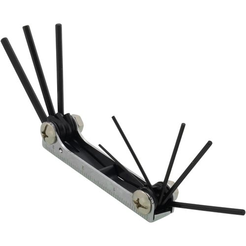 Main product image of 8 Piece Folding Hex Key Set (3/64" to 5/32")