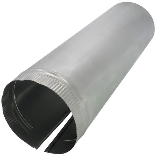 Main product image of 8" x 24" Galvanized Snap-Lock Pipe - 30 Gauge