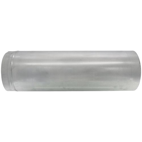 Main product image of 8" x 24" Galvanized Snap-Lock Pipe - 30 Gauge