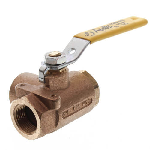 Main product image of 3/4" Standard Port, 3 Way Diversion Threaded Ball Valve (12 Cv)