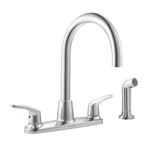 Main product image of Colony PRO 2-Handle Kitchen Faucet 1.5 gpm/5.7 L/min w/ Side Spray, 7074551.002 (Chrome)