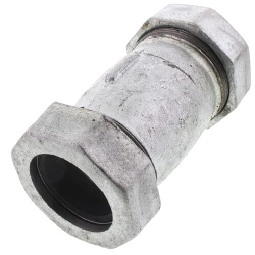 Main product image of 4" Galvanized Long Compression Coupling (440L11C)
