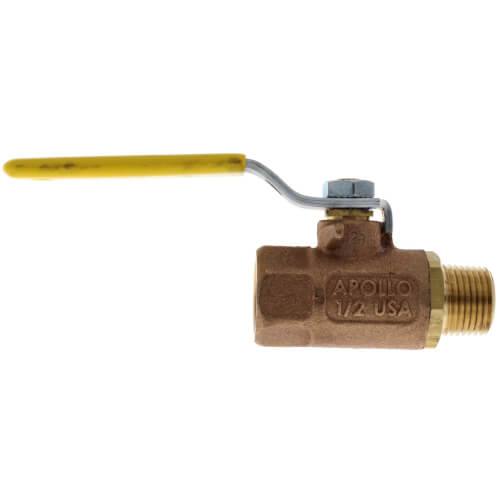 Main product image of 1/2" Male x Female Standard Port Threaded Ball Valve (15 Cv)
