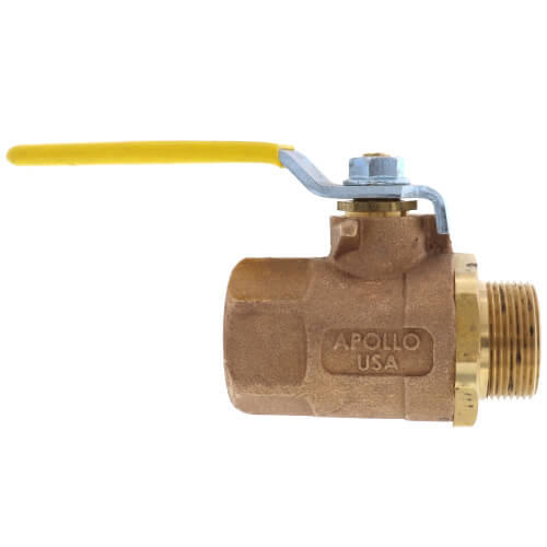 Main product image of 1-1/4" Male x Female Standard Port Threaded Ball Valve (48 Cv)
