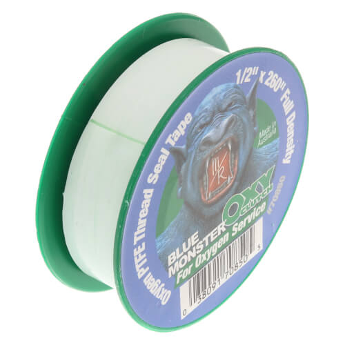 1/2" x 260" Green PTFE Thread Seal Tape