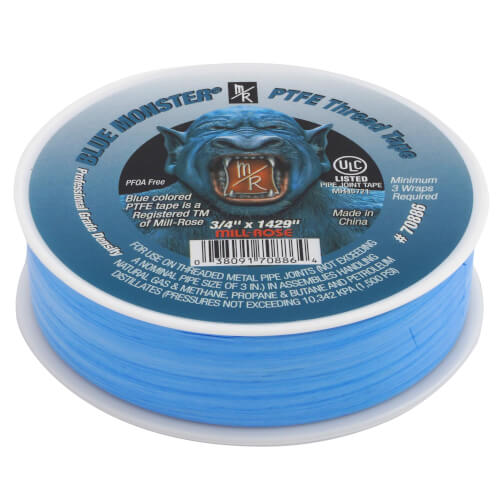 Main product image of Blue Monster 3/4" x 1429" PTFE Thread Seal Tape