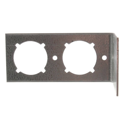 1/2", 3/4" , 1" PEXRITE Galvanized Steel Stub L-Bracket  (4-1/4" x 3-1/4" x 2")