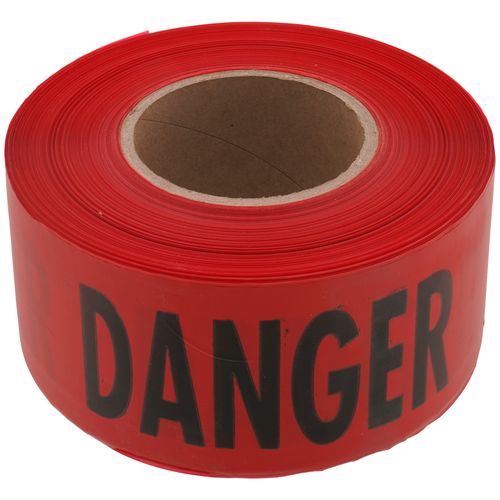 Main product image of 1000' Red Barricade Tape (3" x 1000 Ft)