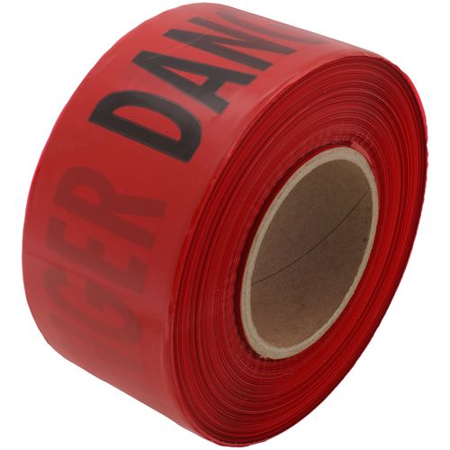 Main product image of 1000' Red Barricade Tape (3" x 1000 Ft)