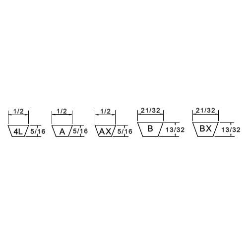 V-Belt, 71-40235-43