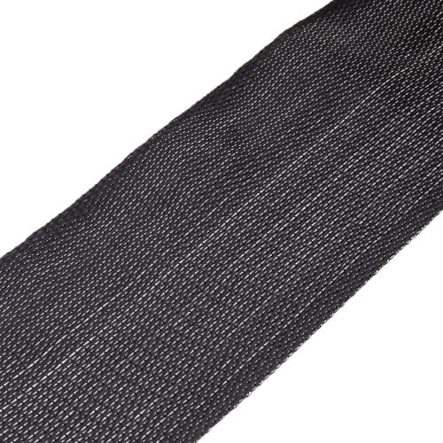 Main product image of 3" x 100 Yds. Black Woven Duct Strap