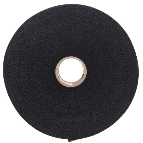 Main product image of 3" x 100 Yds. Black Woven Duct Strap