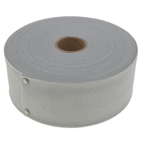 Main product image of 3" x 100 Yds. Silver Woven Duct Strap