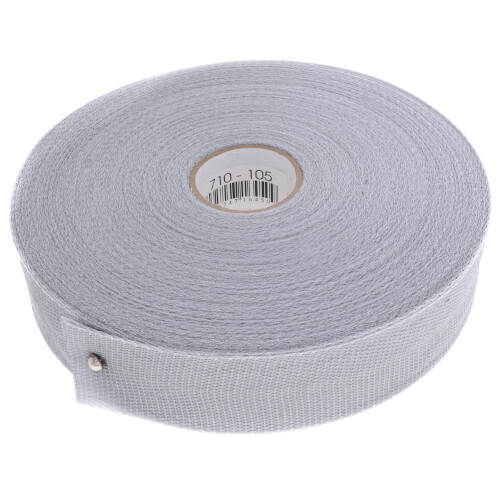 Main product image of 1-3/4" x 100 Yds. Silver Woven Duct Strap (UL Approved)