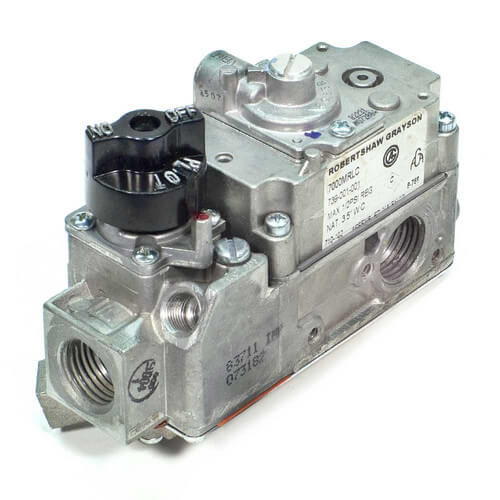 1/2" Snap Acting Low Profile Combo Gas Valve w/ 18" Capillary