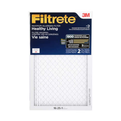 Main product image of 14" x 25" x 1" 3M Filtrete High Performance Air Filter, 1900 MPR (UA04-4)