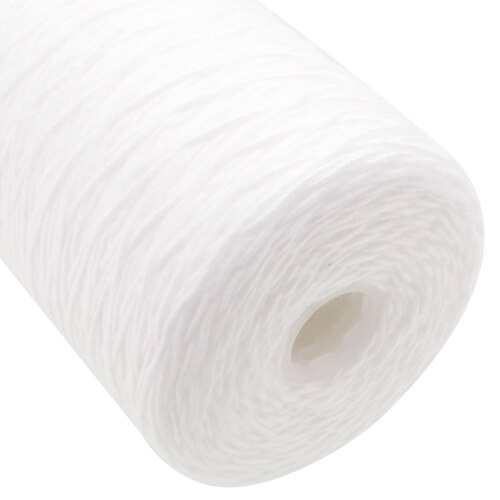 Main product image of 5 Micron 4-1/2" x 10" Full Flow String Wound Water Filter Cartridge