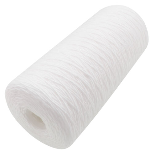 Main product image of 5 Micron 4-1/2" x 10" Full Flow String Wound Water Filter Cartridge