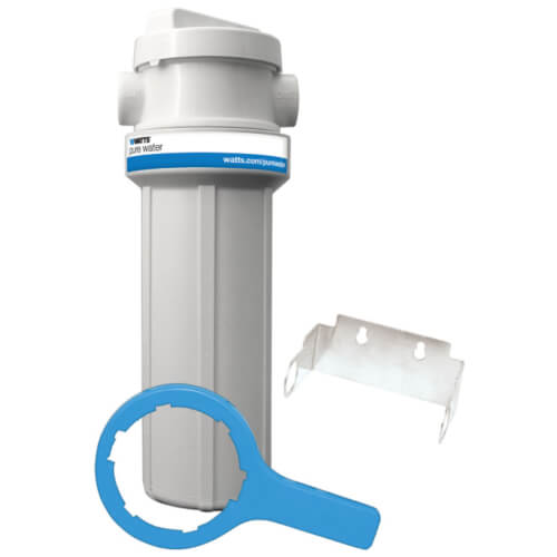 Main product image of PWHIB34WVIH, 10" White Housing Kit with Valve in Head Pressure Relief, 3/4" NPT