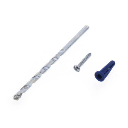 Main product image of #4 x 3/4" Plastic Anchor Kit with Drill Bits (100 Screws/Anchors)