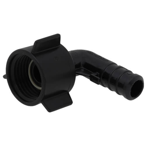 Main product image of 1/2" Poly PEX Crimp x 1/2" FPT Swivel Elbow