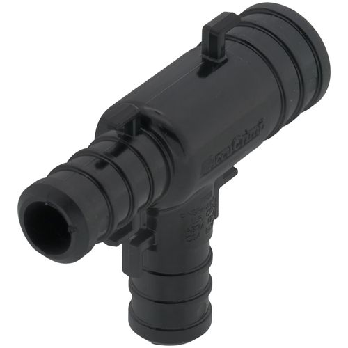 Main product image of 3/4" x 1/2" x 1/2" Poly PEX Crimp Reducing Tee