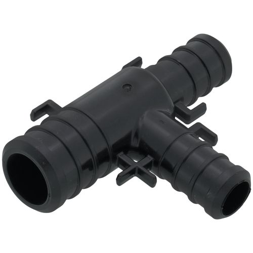 Main product image of 3/4" x 1/2" x 1/2" Poly PEX Crimp Reducing Tee
