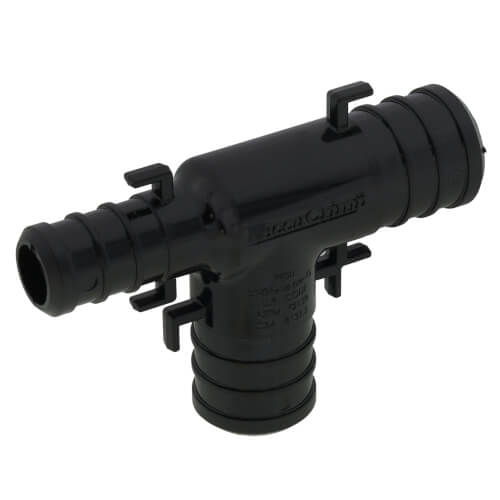 Main product image of 3/4" x 1/2" x 3/4" Poly PEX Crimp Reducing Tee