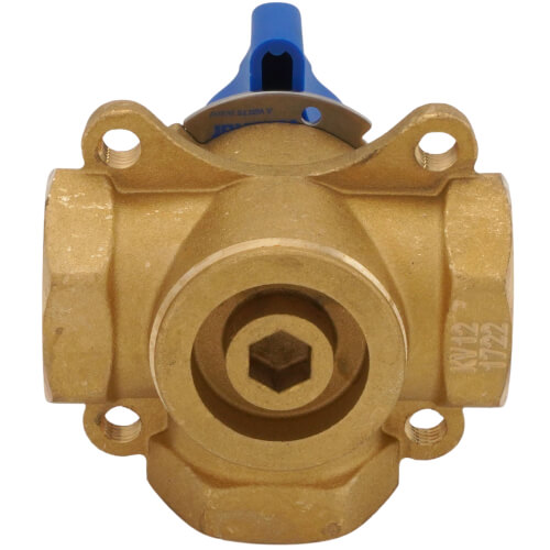 1" Brass 3-Way Mixing Valve