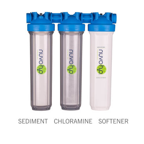 Main product image of Manor Trio Water Softener, Sediment Filter, and Chloramine Filter System