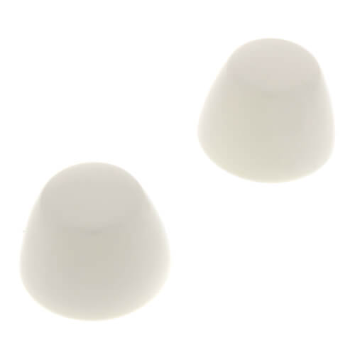 Main product image of White Toilet Bolt Caps (Pack of 2)