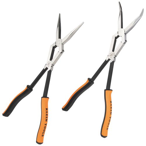 Main product image of 13" Long Reach Needle Nose & Bent Nose Pliers Set (2 Pack)