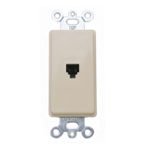 Main product image of Decora Insert, 6p4c, Screw Terminals (Ivory)