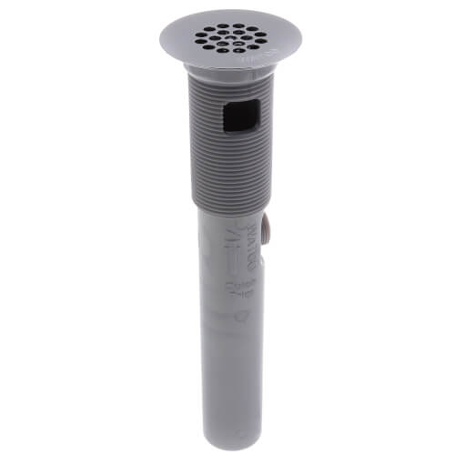 Main product image of 1-1/4" x 8-1/2" Plastic IdealLav Lavatory Drain and Grid Strainer (Chrome Plated)