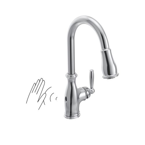 Main product image of Brantford 1 Handle Pulldown Kitchen Faucet, 1.5 GPM, 7185EWC (Chrome)