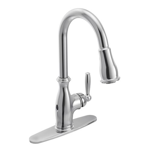 Main product image of Brantford 1 Handle Pulldown Kitchen Faucet, 1.5 GPM, 7185EWC (Chrome)