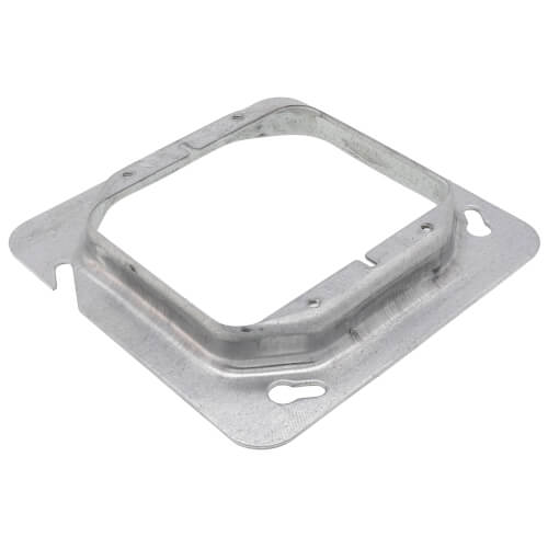Main product image of 4-11/16" x 5/8" Raised Square 2-Gang Device Cover
