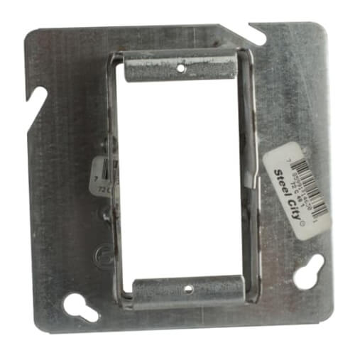 Main product image of 4-11/16" x 1" Raised Single-Gang Square-Cut Tile Wall Cover