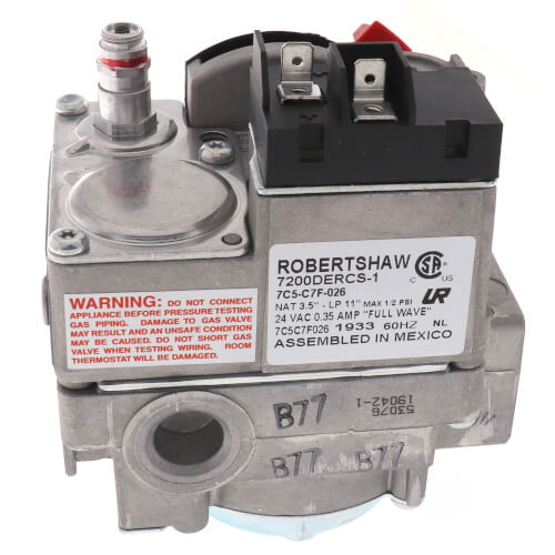 Main product image of 1/2" X 3/8" 24v Hot Surface Ignitor Gas Valve