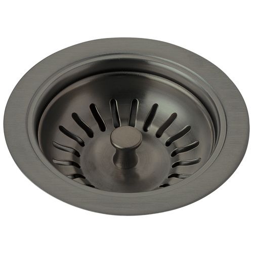 Main product image of Kitchen Sink Flange & Strainer (Black Stainless), 72010-KS