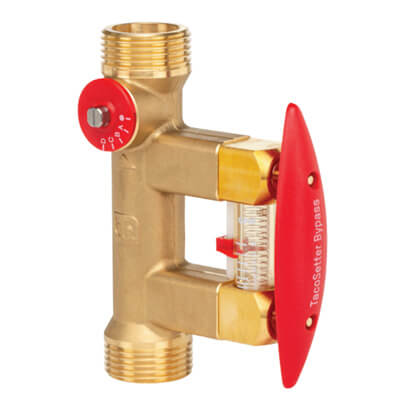 Main product image of 1" Union TacoSetter Bypass Balancing Valve (2-8 GPM)