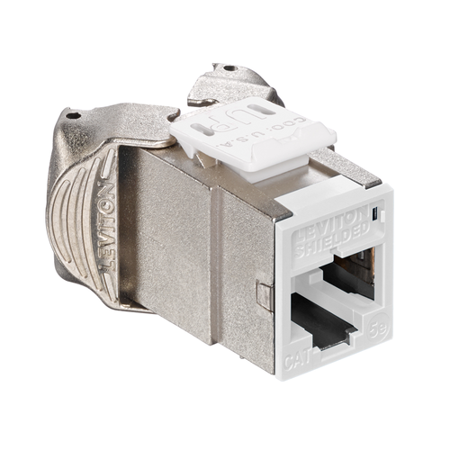 Main product image of Atlas-x1, Cat 5e Shielded Quickport, Jack (White)