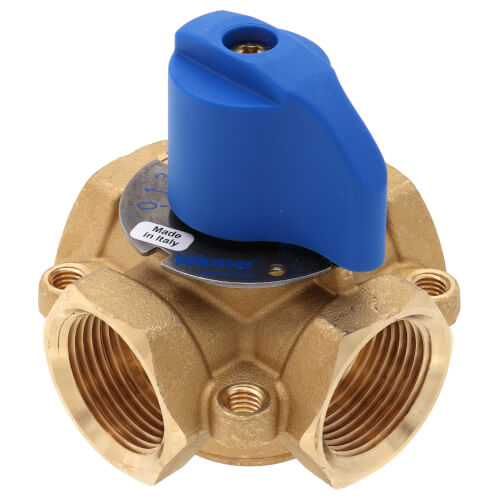 1" Brass 4-Way Mixing Valve